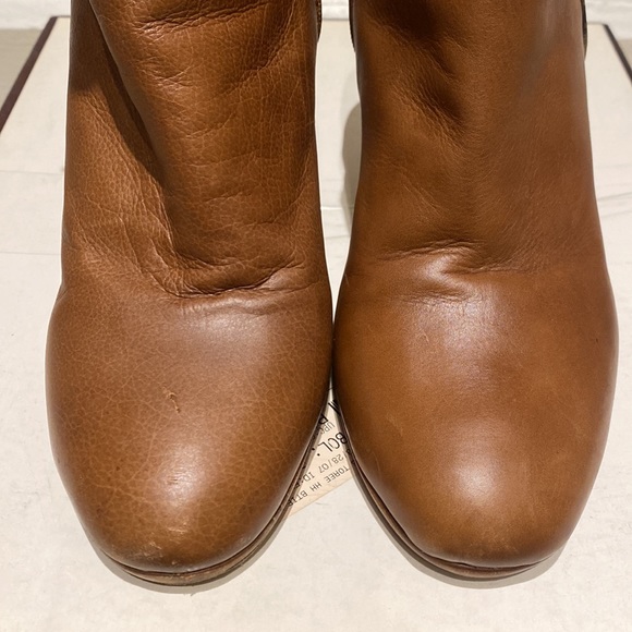 Coach Torre Text Calf Booties Sz 7m - Picture 3 of 12